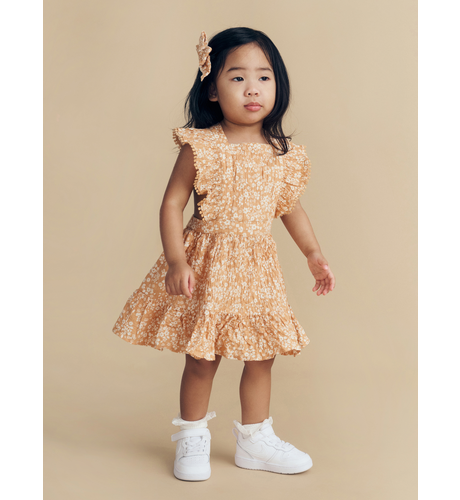 Huxbaby Floral Warm Glow Dress