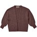 Rylee + Cru Gretel Cardigan - Plum