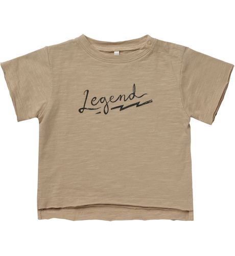 Rylee + Cru Raw Edge Tee - Legend