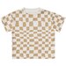 Rylee + Cru Relaxed Tee - Sand Check