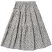 Rylee + Cru Tiered Midi Skirt - Blue Ditsy