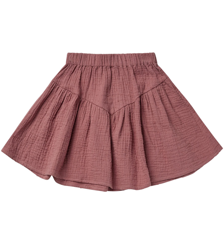 Rylee + Cru Sparrow Skirt - Raspberry