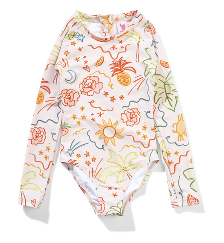 Missie Munster Summer Paddlesuit - Tropical Sand