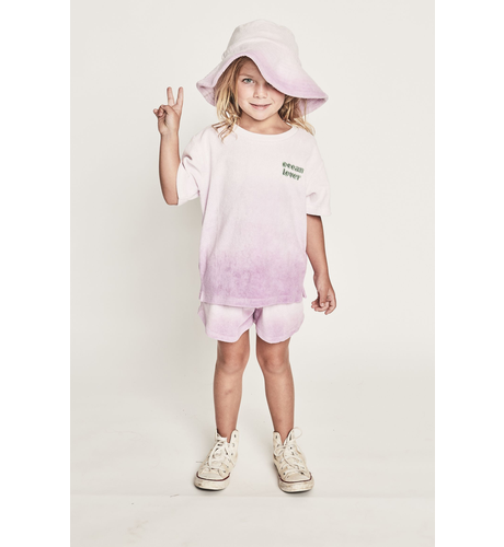 Missie Munster Blossom Tee - Lilac Dip Dye