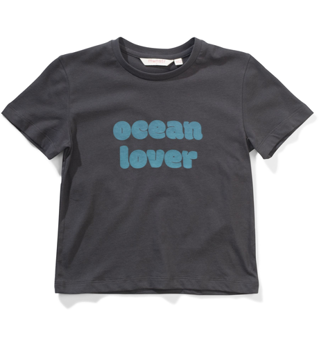 Missie Munster Ocean Lover Tee - Soft Blk