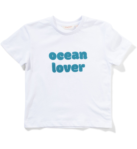 Missie Munster Ocean Lover Tee - White