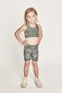 Missie Munster Ivy Crop - Pebble Camo