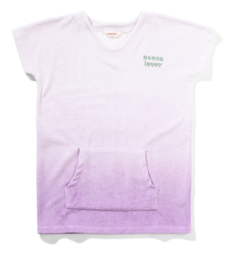 Missie Munster Crystal Dress - Lilac Dip Dye