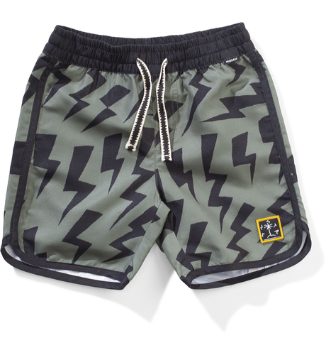 Munster Zapper Board Shorts - Olivine