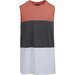 St Goliath Colour Block Muscle Tank - Melon