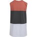 St Goliath Colour Block Muscle Tank - Melon