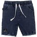 Radicool Dude Acid Wash Blue Denim Short