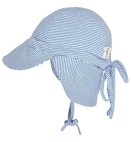 Toshi Flap Cap Baby Sky