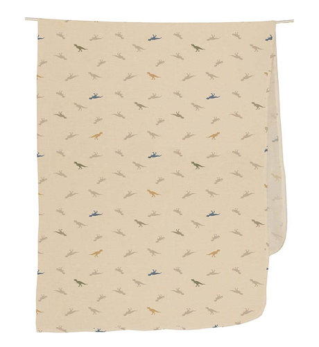 Toshi Classic Muslin Wrap - Dinosauria