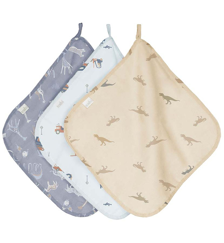 Toshi Baby Washcloth Muslin 3pk - Little Diggers