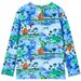 Milky Dinosaur Rash Vest