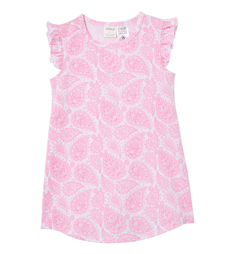 Milky Pink Paisley Nightie