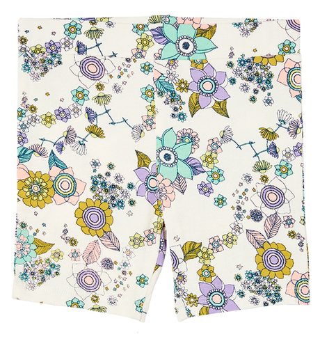 Milky Daisy Chain Bike Short