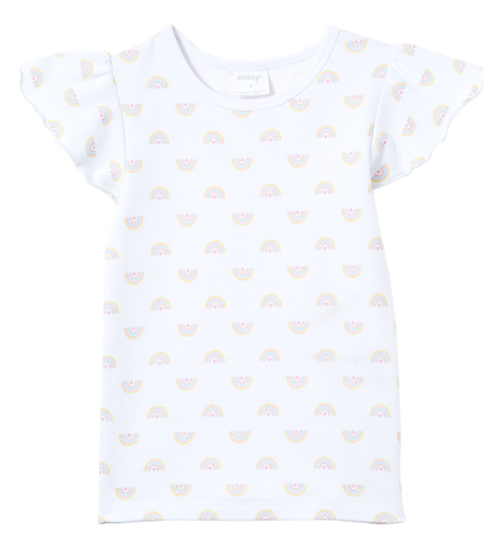 Milky Rainbow Frill Tee