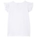 Milky White Broderie Frill Tee
