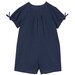 Milky Navy Stripe Linen Playsuit