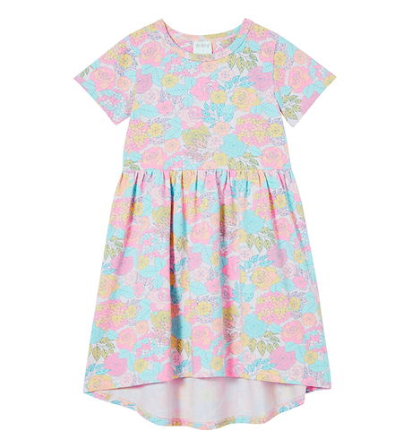 Milky Azalea Hi- Lo Dress