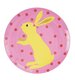 Melamine Lunchplate - Yellow Rabbit