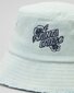 Santa Cruz Poppy Stack Strip Bucket hat - Light Blue