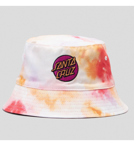 Santa Cruz Other Dot Reversible Bucket Hat - Orchid Tie Dye