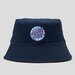 Santa Cruz Zebra Marle Dot Bucket Hat - Navy