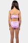 Santa Cruz Strip Bloom Bikini - Pale Pink