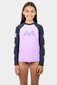 Santa Cruz Strip Bloom Rash Guard - Pale Pink