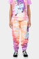 Santa Cruz Unicorn Stack Strip Trackpants - Pale Pink Tie Dye