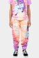 Santa Cruz Unicorn Stack Strip Trackpants - Pale Pink Tie Dye