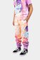 Santa Cruz Unicorn Stack Strip Trackpants - Pale Pink Tie Dye