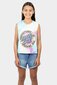 Santa Cruz MFG Dot Front Muscle Crop - Orchid Tie Dye