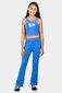 Santa Cruz Blooming Stack Crop Rib Tank - Iris