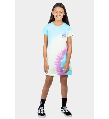 Santa Cruz Geo Moon Dot Dress - Orchid Tie Dye