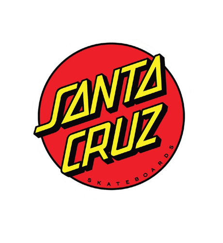 Santa Cruz Classic Dot Red Sticker