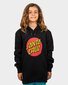 Santa Cruz Classic Dot Front Hoody - Black