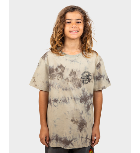 Santa Cruz MFG Dot Tee - Natural Tie Dye