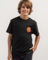 Santa Cruz Classic Dot Chest Tee - Black