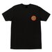 Santa Cruz Classic Dot Chest Tee - Black