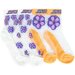 Santa Cruz Classic Strip Bloom Mid Socks 2pk (Youth 2-8) - Multi