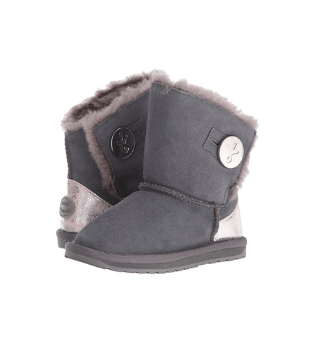 Emu Denman Kids Ugg Boot - Charcoal