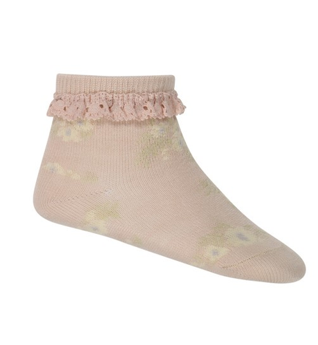 Jamie Kay Jacquard Floral Socks - Petite Fleur
