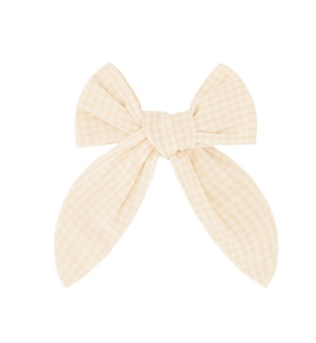 Jamie Kay Cotton Bow - Gingham