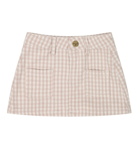 Jamie Kay Georgia Twill Skirt - Gingham