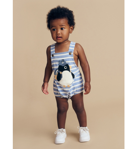 Huxbaby Percy Stripe Onesie