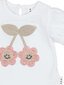 Huxbaby Smile Flower Puff T-Shirt